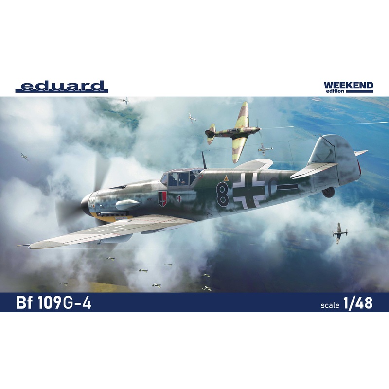 Eduard kits 84203 1:48 Messerschmitt Bf-109G-4  Weekend edition