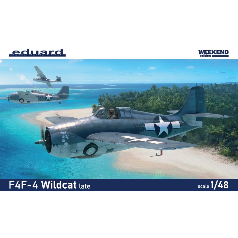 Eduard kits 84204 1:48 Grumman F4F-4 Wildcat late