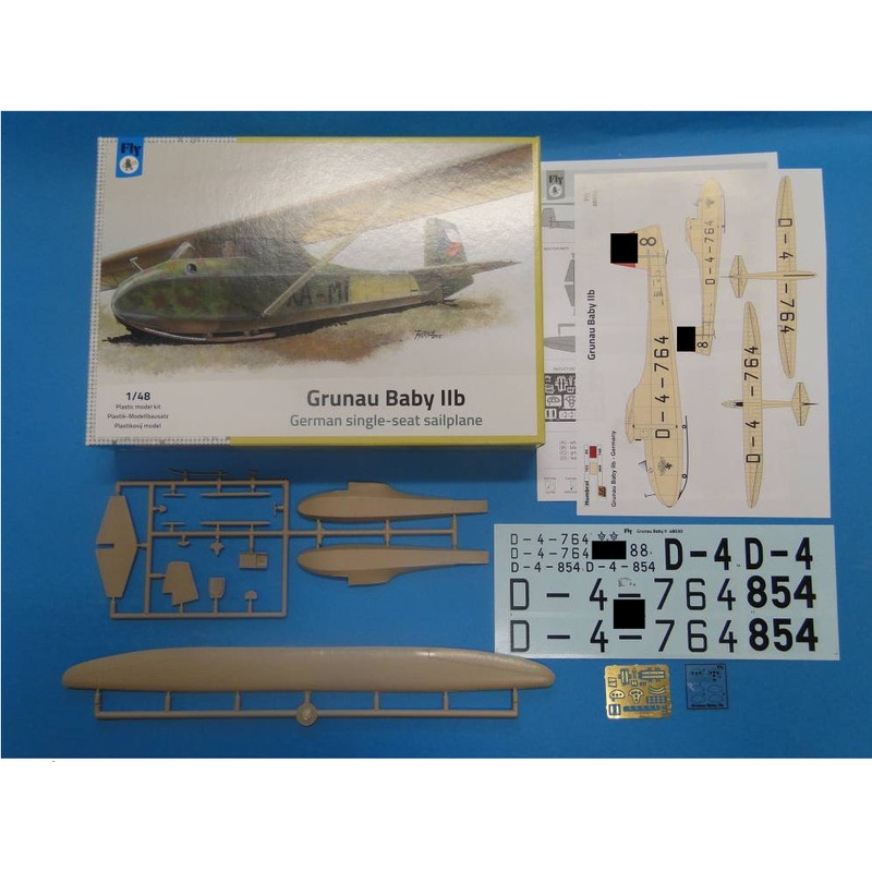 FLY 48030 1:48 Grunau Baby IIB Decals Luftwaffe