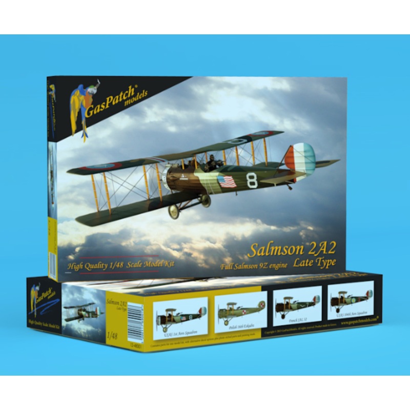 GasPatch Models 48001 1:48 Salmson 2A2 Late Type