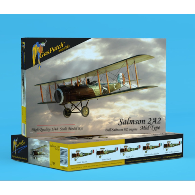 GasPatch Models 48002 1:48 Salmson 2A2 Mid Type
