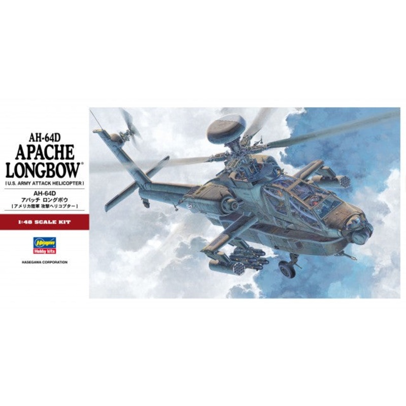 Hasegawa PT023 1:48 Boeing/Hughes AH-64D Apache Longbow
