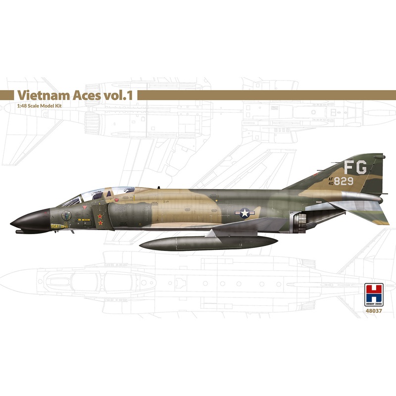 Hobby 2000 48037 1:48 McDonnell F-4C Phantom Vietnam Aces vol.1