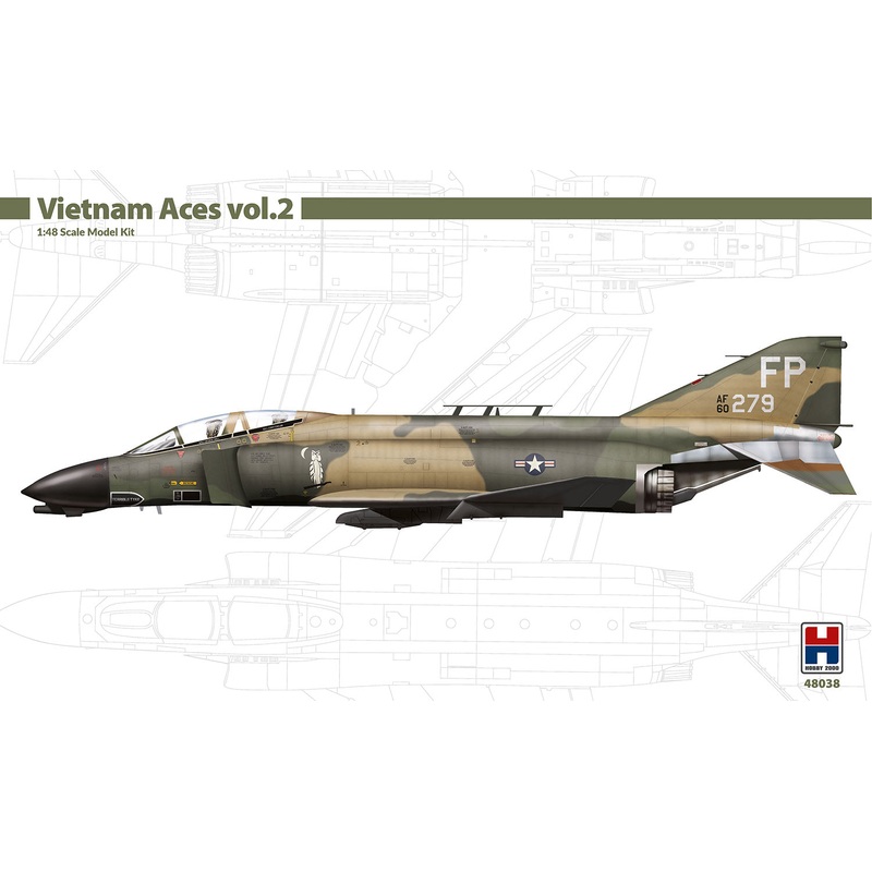 Hobby 2000 48038 1:48 McDonnell F-4D Phantom Vietnam Aces vol.2
