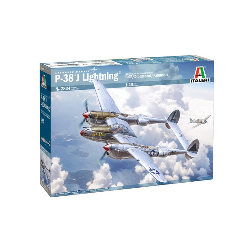 Italeri 2834 1:48 Lockheed P-38J Lightning  (E.T.O)