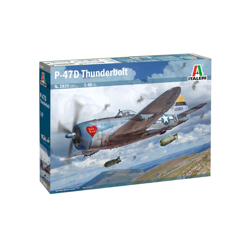 Italeri 2835 1:48 Republic P-47D Thunderbolt (ETO)