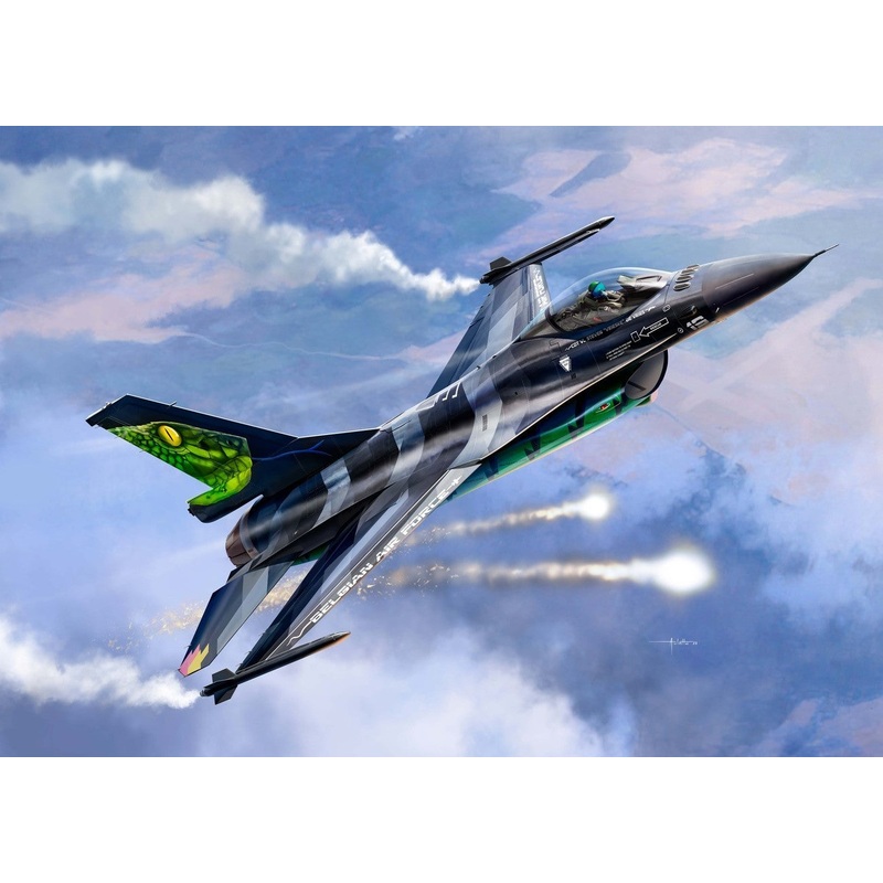 Kinetic Model Kits 48154 1:48 F-16A MLU Dream Viper Gold Series
