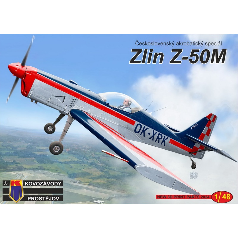 Kovozavody Prostejov 4827 1:48 Zlin Z-50M 'M-137 engine'