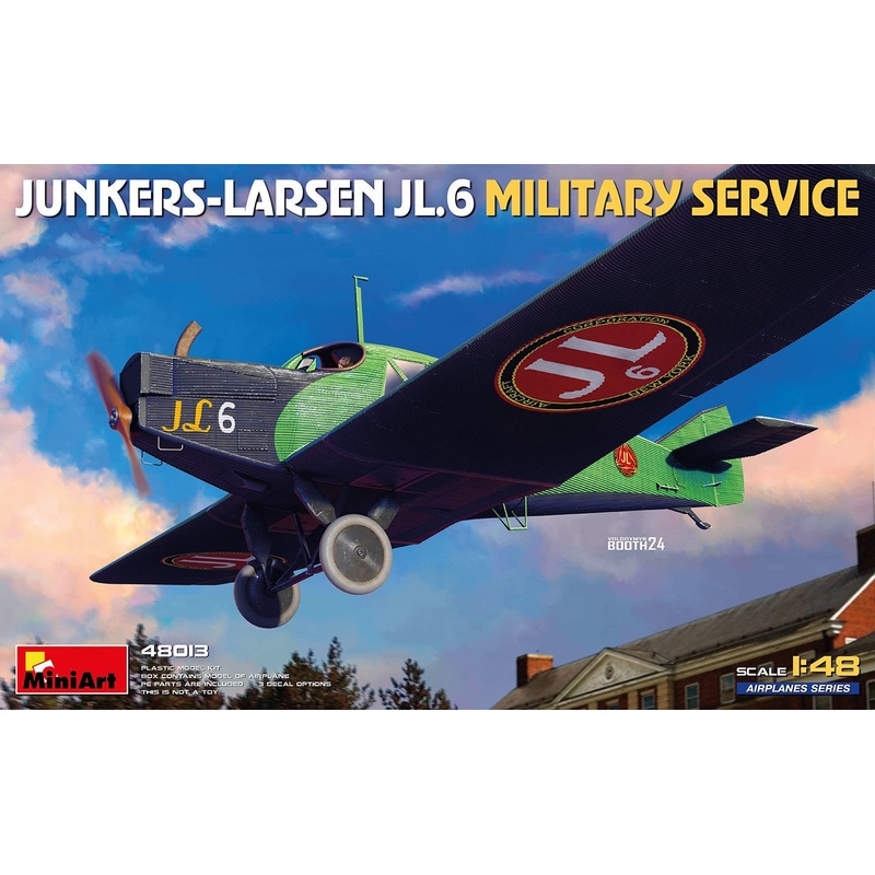 MiniArt 48013 1:48 Junkers-Larsen JL.6 Military Service
