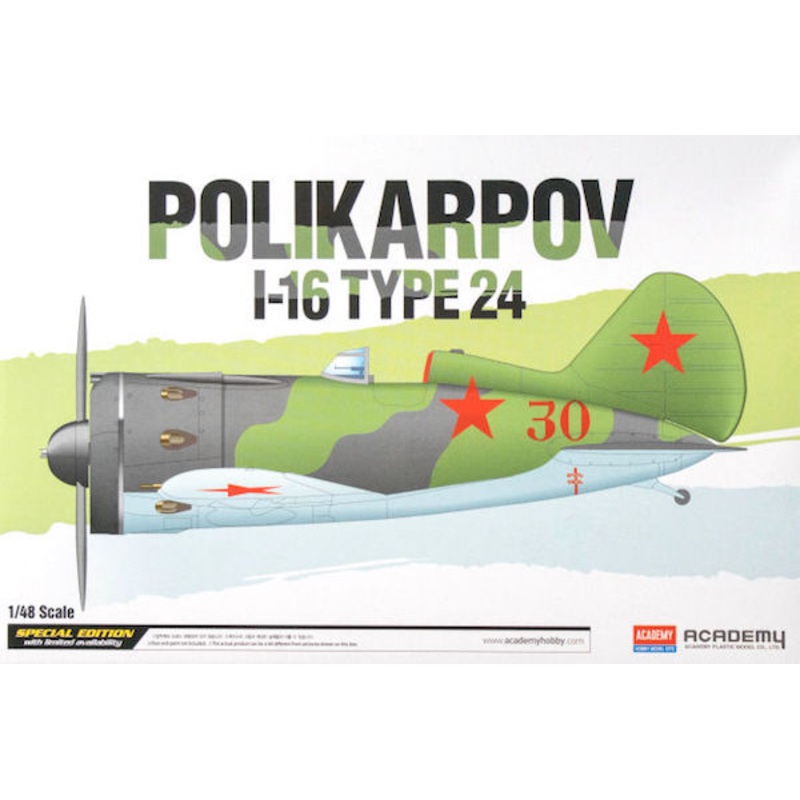 Academy 12314 1:48 Polikarpov I-16 Type 24
