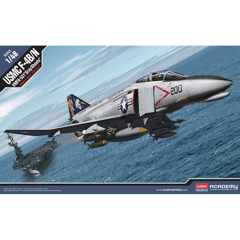 Academy 12315 1:48 McDonnell F-4B/N Phantom VMFA-531 'Gray Ghosts'