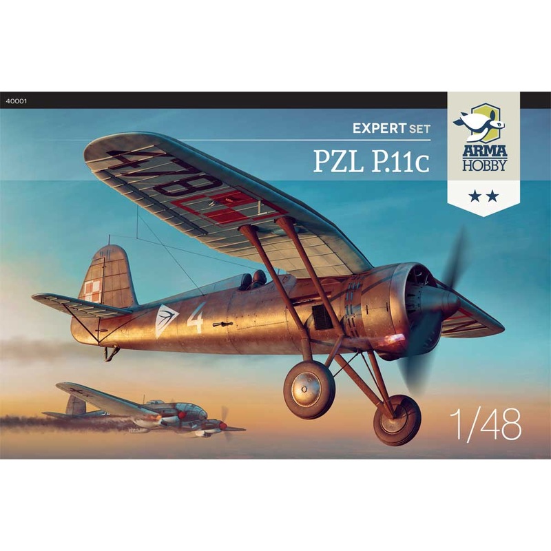 Arma Hobby 40001 1:48 PZL P.11c Expert Set