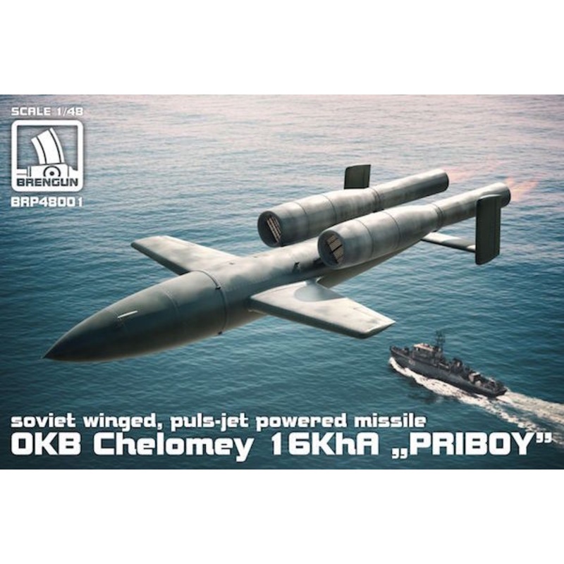 Brengun BRP48001 1:48 OKB Chelomey 16KhA PRIBOY Soviet Missile