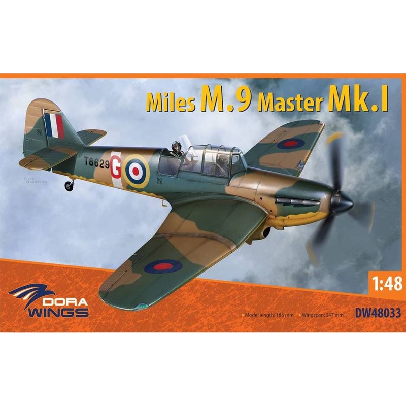 Dora Wings 48033 1:48 Miles Master Mk.I