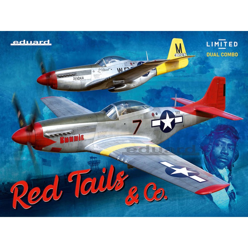 Eduard 11159 1:48 Red Tails & Co. Dual Combo Limited Edition