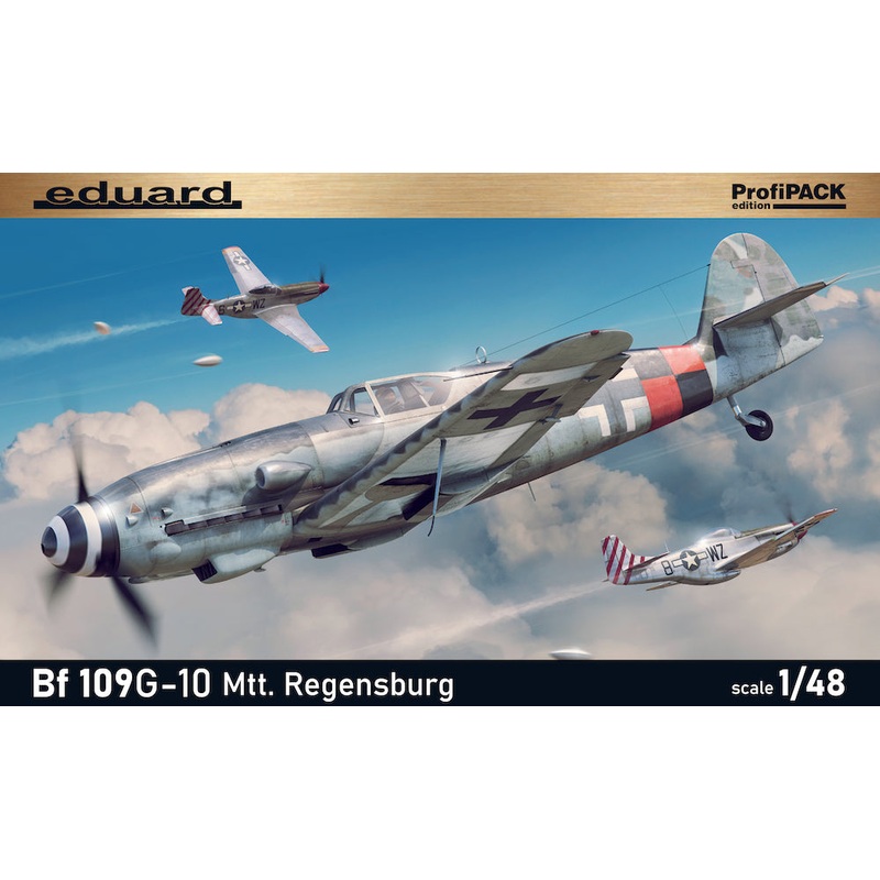 Eduard 82119 1:48 Messerschmitt Bf-109G-10 Mtt Regensburg ProfiPACK Edition