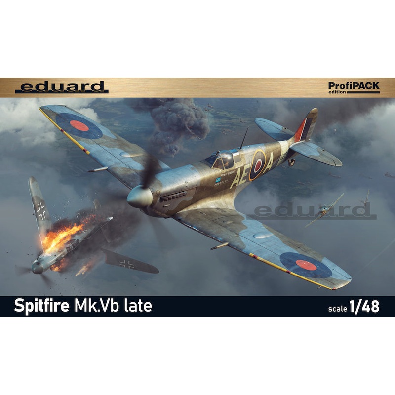 Eduard 82156 1:48 Supermarine Spitfire Mk.Vb Late ProfiPACK Edition