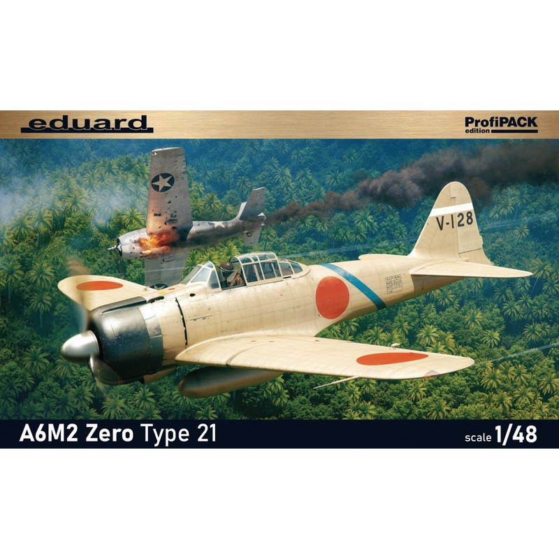 Eduard 82212 1:48 Mitsubishi A6M2 Zero Type 21 ProfiPACK Edition