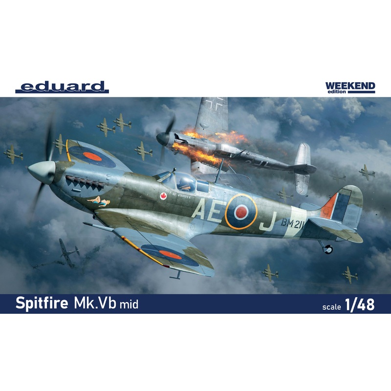 Eduard 84186 1:48 Supermarine Spitfire Mk.Vb mid Weekend Edition