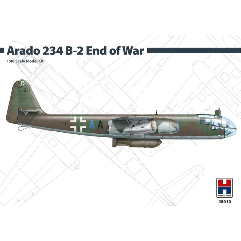 Hobby 2000 48010 1:48 Arado Ar-234B-2 End of War