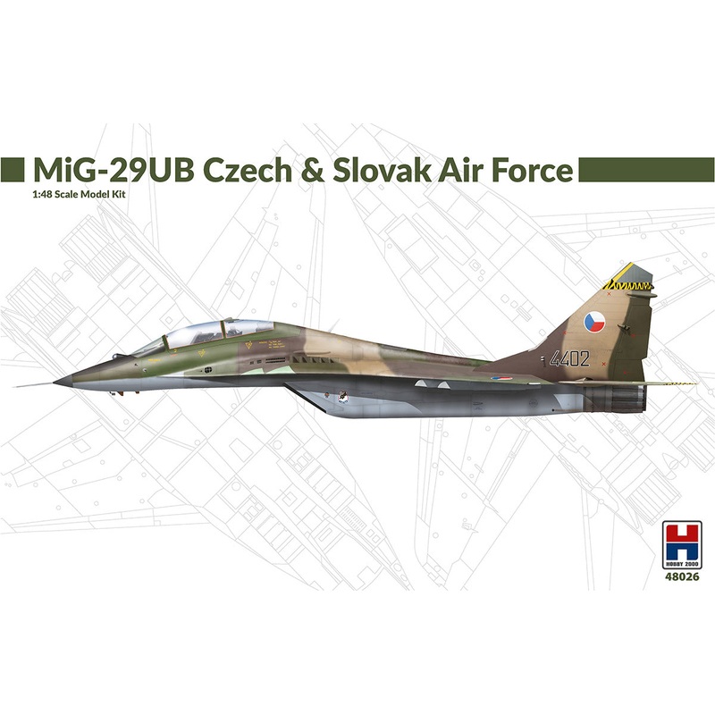 Hobby 2000 48026 1:48 Mikoyan MiG-29UB Czech & Slovak Air Force