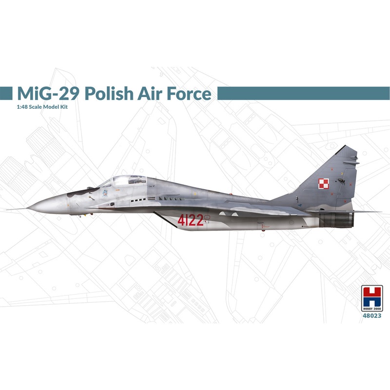 Hobby 2000 K48023 1:48 Mikoyan MiG-29 Polish Air Force