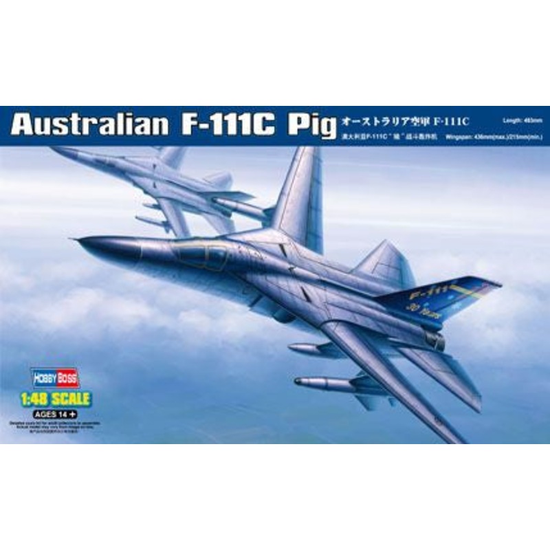 Hobby Boss 80349 1:48 General-Dynamics F-111C Aardvark Australian Air Force