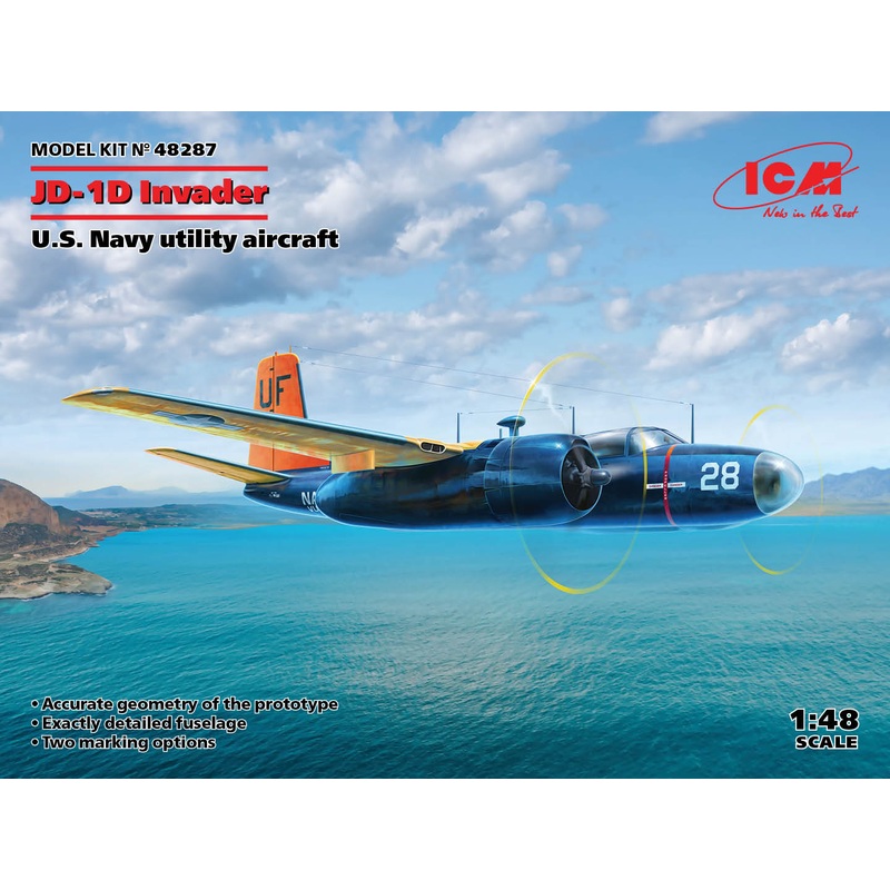 ICM 48287 1:48 Douglas JD-1D Invader