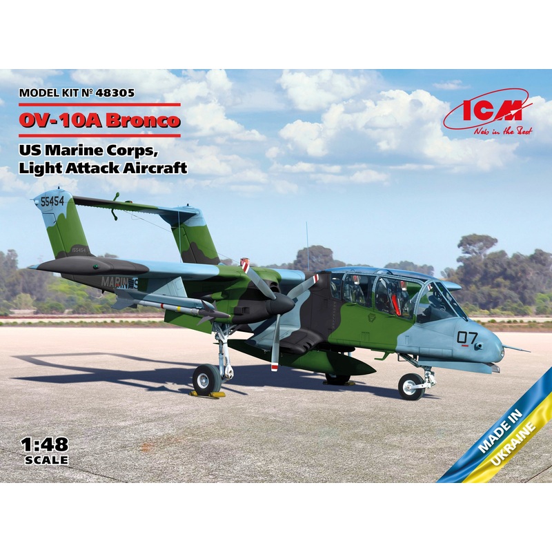 ICM 48305 1:48 North-American/Rockwell OV-10 Bronco US Marine Corps Light Attack Aircraft