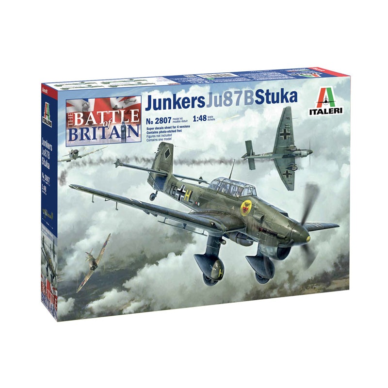 Italeri 2807 1:48 Junkers Ju-87B 'Stuka' 80th Anniversary of the Battle of Britain
