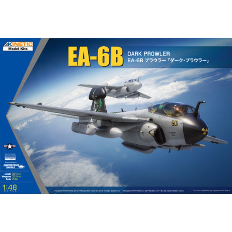 Kinetic K48075 1:48 Grumman EA-6B Dark Prowler