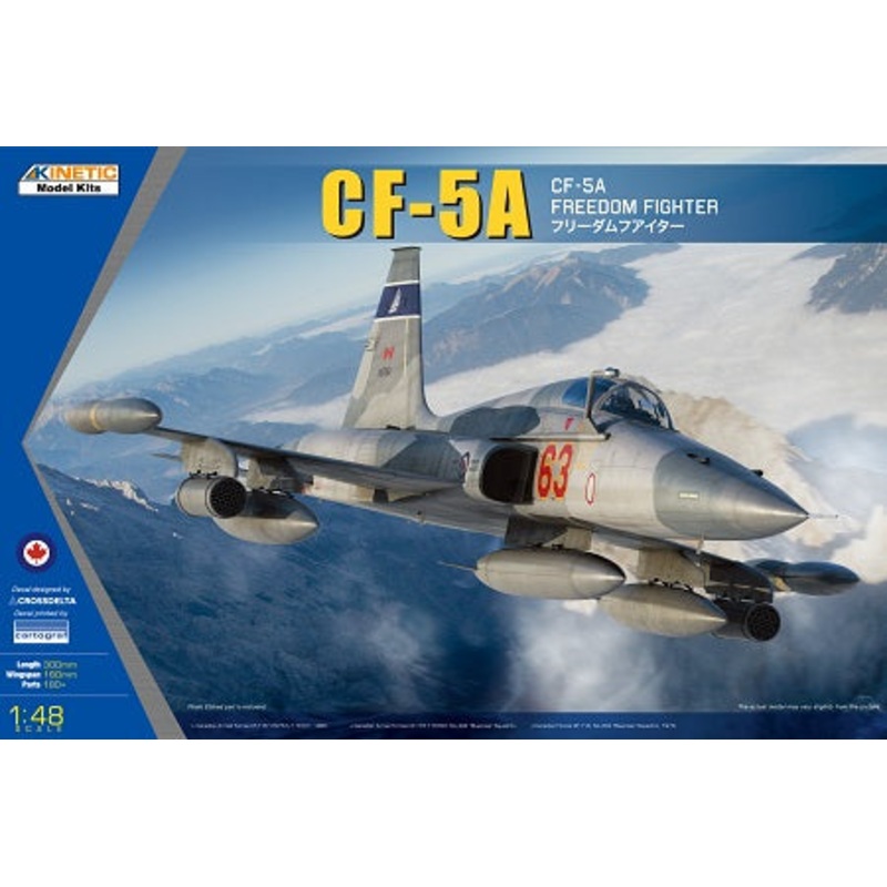 Kinetic K48109 1:48 Canadair CF-5A Freedom Fighter