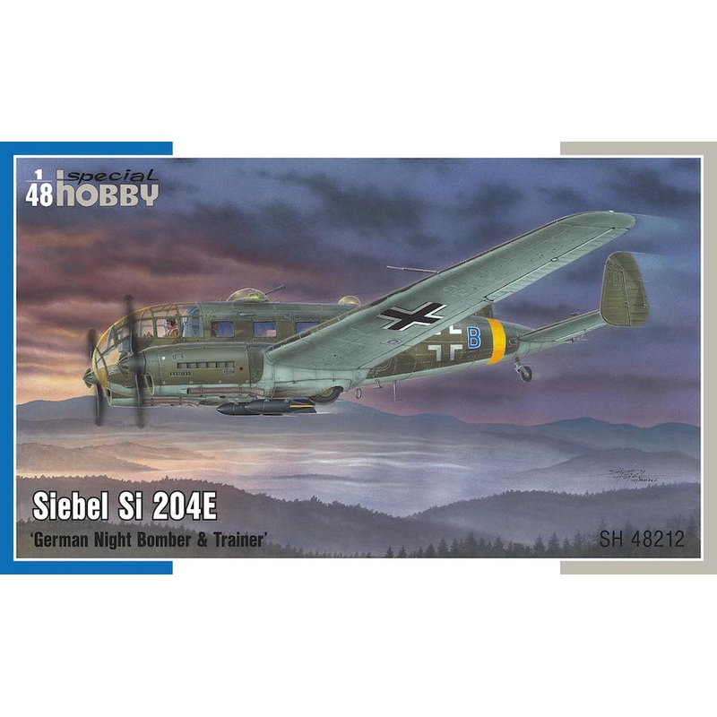 Special Hobby SH48212 1:48 Siebel Si-204E "German Night Bomber & Trainer"