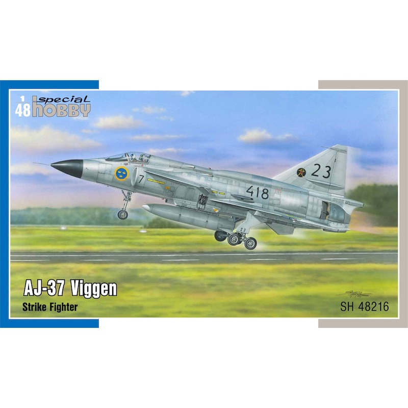 Special Hobby SH48216 1:48 Saab AJ-37 Viggen "Strike Fighter"