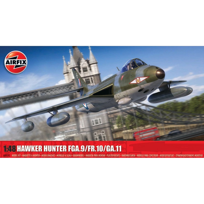 Airfix A09192 1:48 Hawker Hunter FGA.9/FR.10/GA.11
