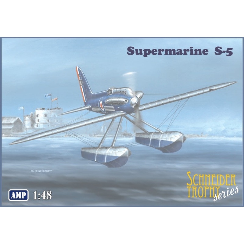 AMP 48009 1:48 Supermarine S-5 Floatplane Schneider Trophy Series Racer