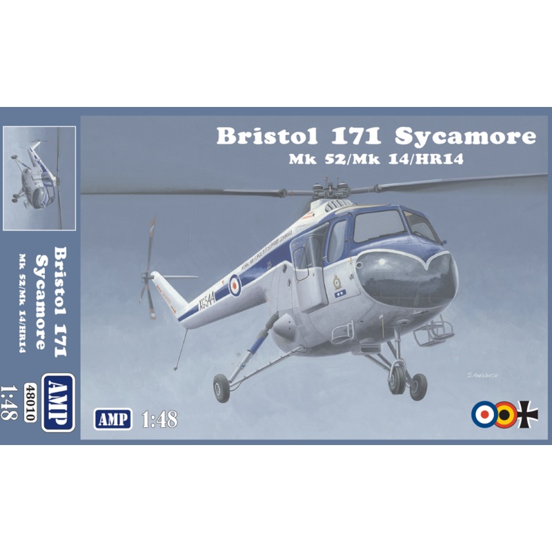 AMP 48010 1:48 Bristol 171 Sycamore Mk.52/Mk.14/HR14