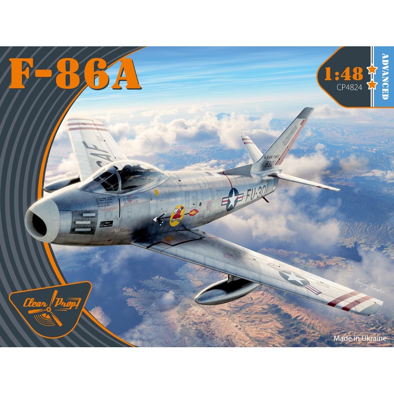 Clear Prop Models CP4824 1:48 North-American F-86A Sabre