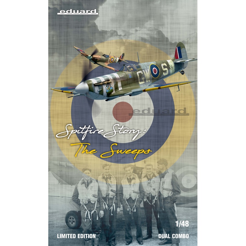 Eduard 11153 1:48 Supermarine Spitfire Story: The Sweeps Dual Combo Limited Edition
