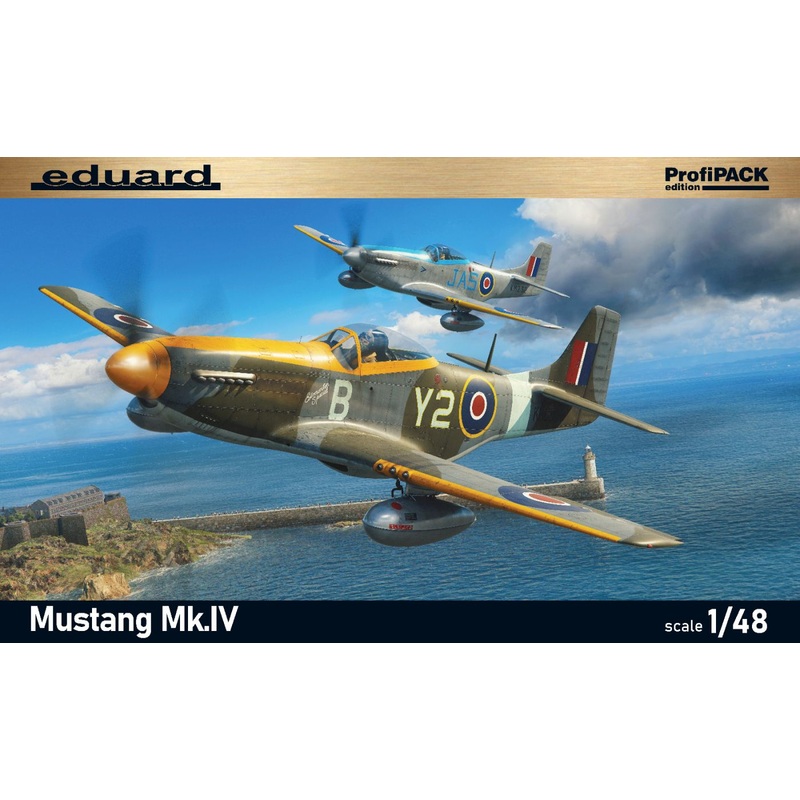Eduard 82104 1:48 North-American Mustang Mk.IV ProfiPACK Edition