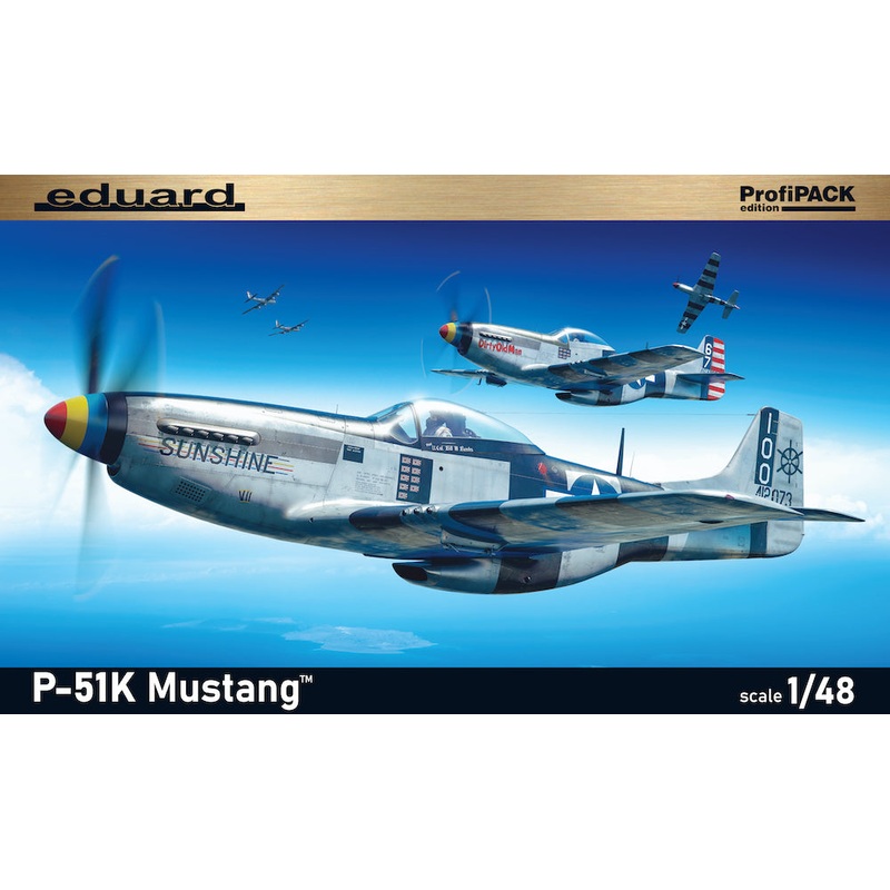 Eduard 82105 1:48 North-American P-51K Mustang ProfiPACK Edition