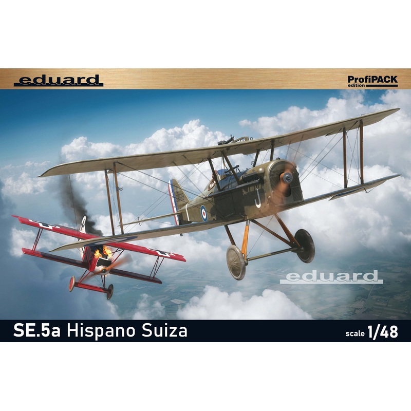 Eduard 82132 1:48 Royal Aircraft Factory SE.5a with Hispano Suiza ProfiPACK Edition