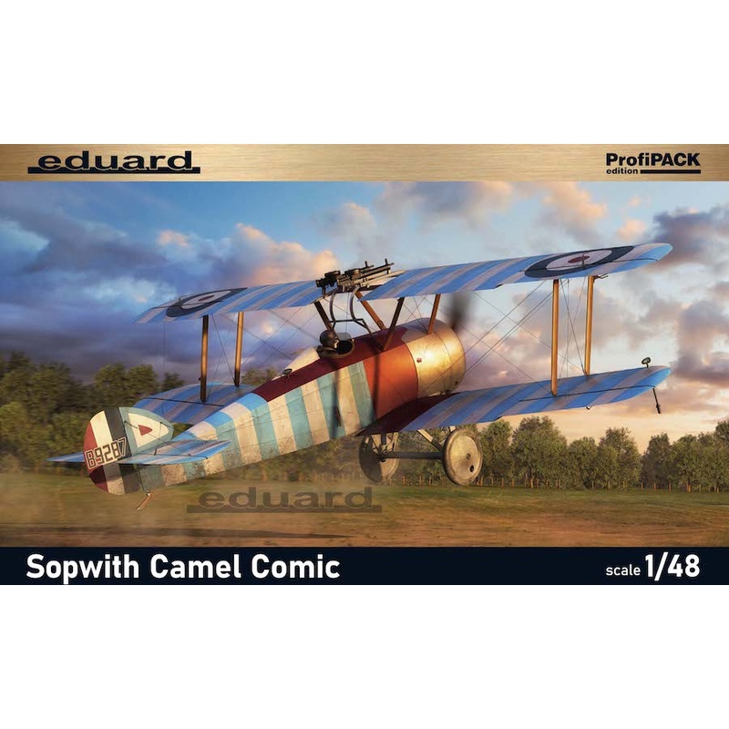 Eduard 82175 1:48 Sopwith Camel Comic ProfiPACK Edition