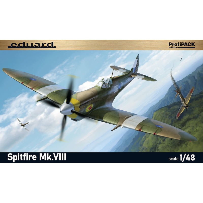 Eduard 8284 1:48 Supermarine Spitfire Mk.VIII ProfiPACK Edition
