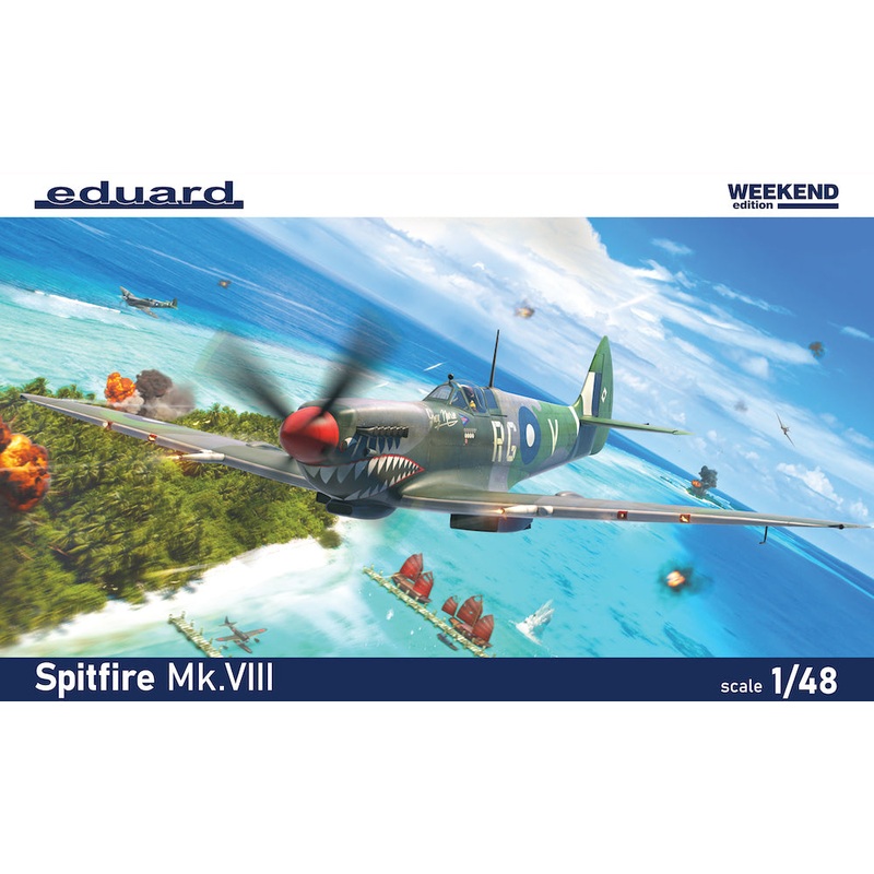 Eduard 84154 1:48 Supermarine Spitfire Mk.VIII Weekend Edition