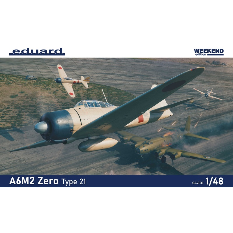 Eduard 84189 1:48 Mitsubishi A6M2 Zero Type 21 - Weekend Edition