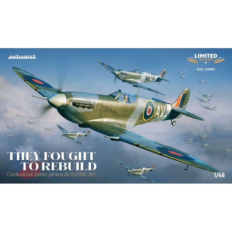 Eduard kits 11180 1:48 They Fought To Rebuild Dual Combo Limited Edition