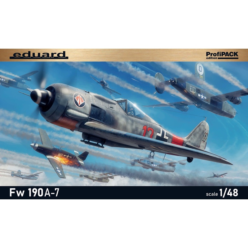 Eduard kits 82138 1:48 Focke-Wulf Fw-190A-7 ProfiPACK edition