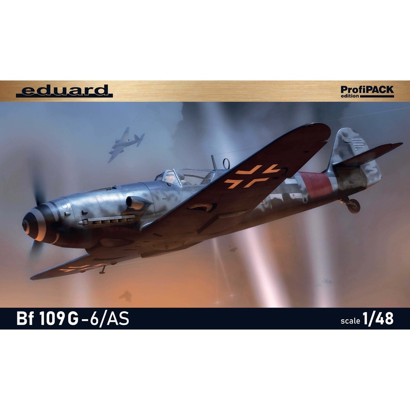 Eduard kits 82163 1:48 Messerschmitt Bf-109G-6/AS ProfiPACK edition