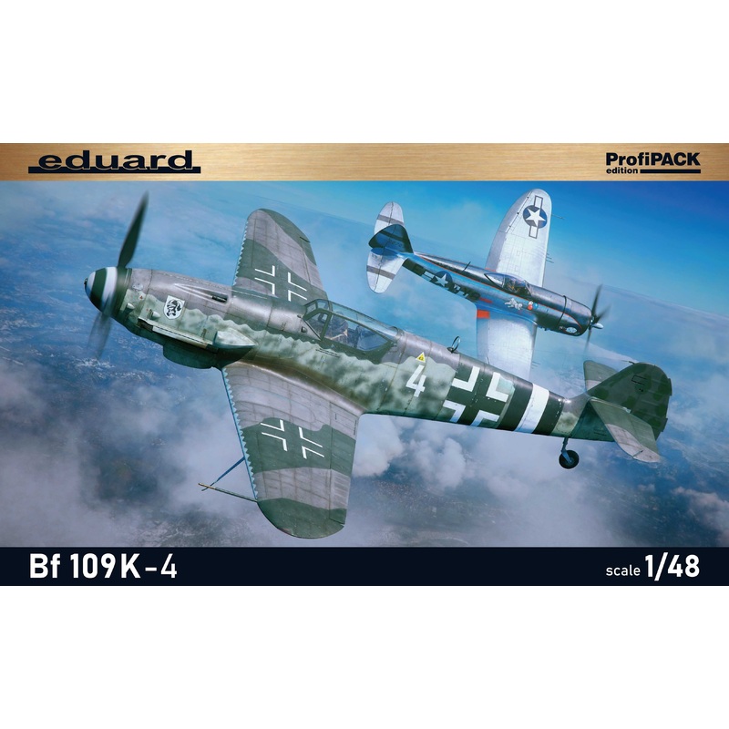 Eduard kits 82166 1:48 Messerschmitt Bf-109K-4  The ProfiPACK edition